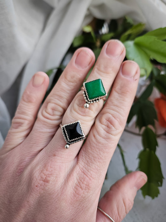 Square Deco Rings