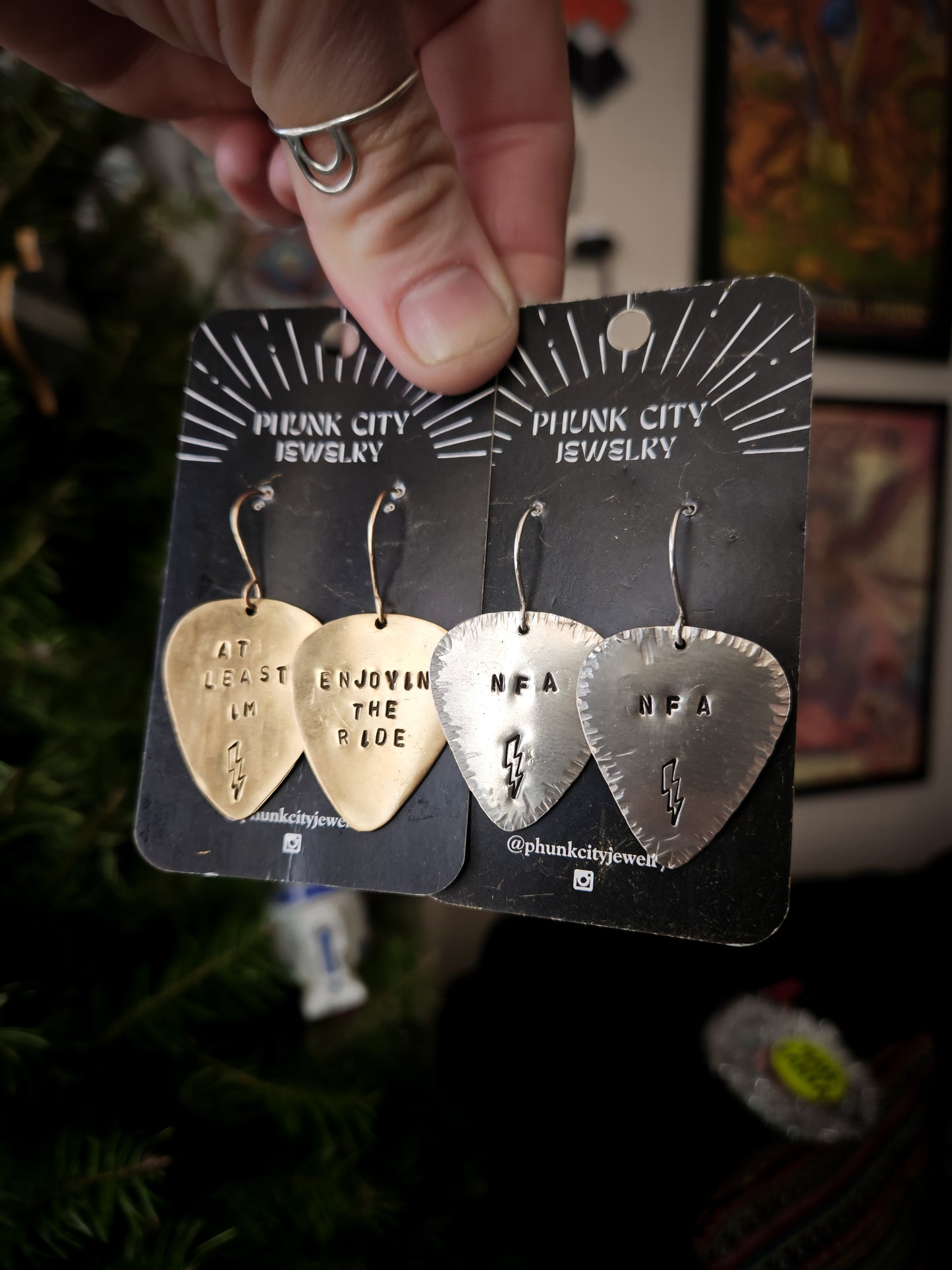 Guitar Picks w. customizable lyrics